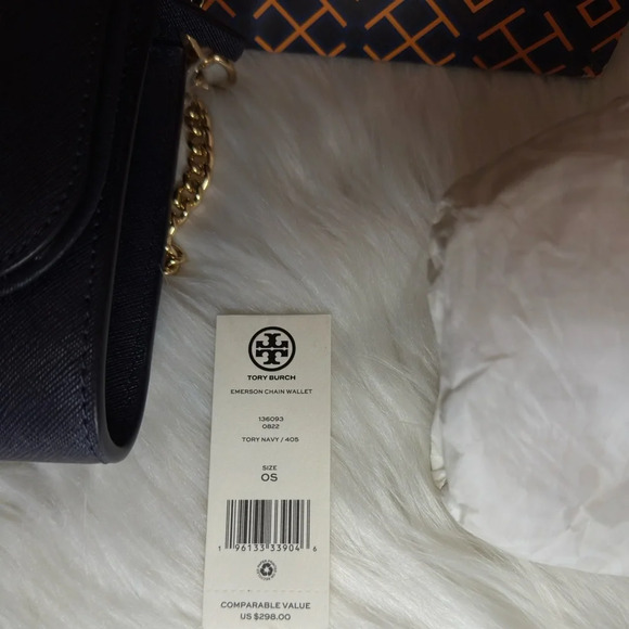 NWT tory burch emerson chain crossbody wallet - Picture 8 of 8